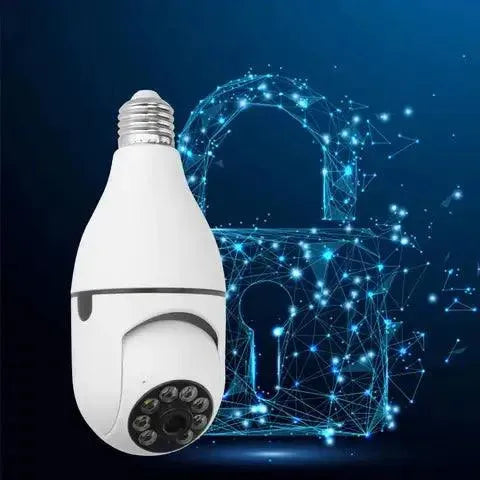 SecurityTrend |  Caméra de vision nocturne orientable à 360° Full HD 1080P